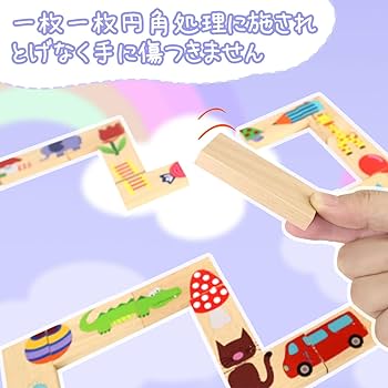 パブロ・ピカソ・ドミノ( 限定版木製セット/全28枚、スペイン製) Amazon | CORPER TOYS ドミノ 木製おもちゃ 28pic ドミノ倒し